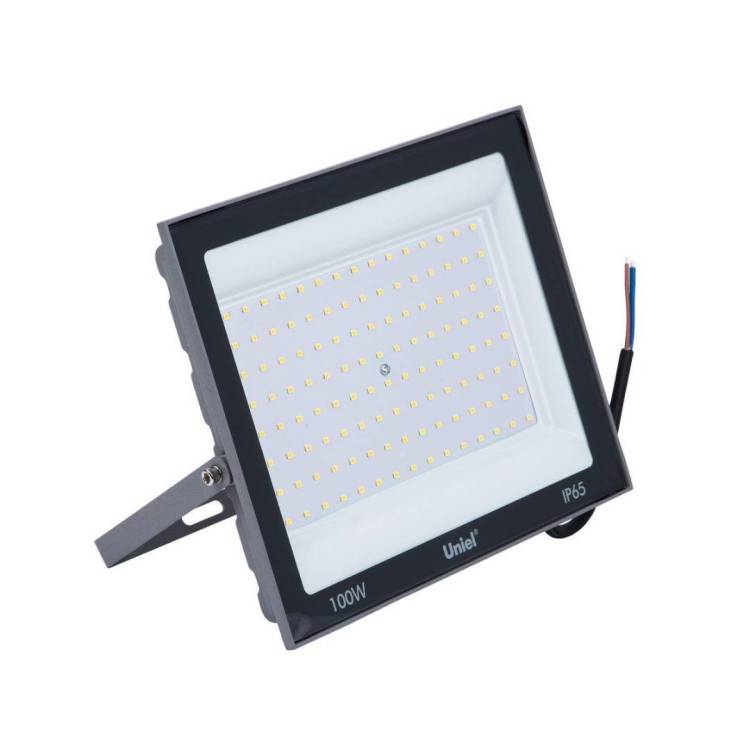 Светодиодный прожектор Uniel ULF-F23-100W/6500K IP65 160-240V Grey