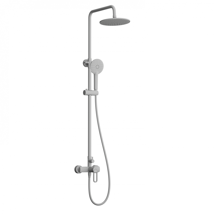 Душевая стойка Wonzon & Woghand WW-B2166-A-MW белый