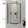 Душевое ограждение NEW TRENDY NEW KOMFORT BLACK 90x90x195 K-0469 (черный) фото 2