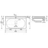 Столешница Sancos TT80A2X Kreman фото 3