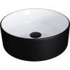Раковина Grossman GR-4040BW 35 см, черно-белая