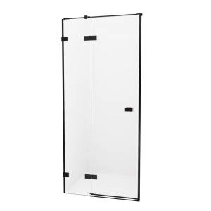 Дверь в нишу NEW TRENDY AVEXA BLACK 80x200 EXK-1546 (черный)