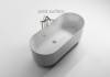 Ванна из искусственного камня Астра-Форм Аквариус 170x75 Solid Surface, белая матовая фото 2