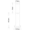 Уличный светильник Arte Lamp Salire A3158PA-1SS фото 3