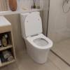 Унитаз-компакт Teymi Ritta Pro T40810 безободковый, с сиденьем микролифт, белый фото 6