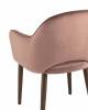 Стул Stool Group Венера Диамант MC16-2YS KD HLR-44 (NP) 2X велюр пыльно-розовый, ножки дерево (набор 2 шт) фото 6