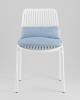Стул с подушкой Stool Group Louran D-012S white Белый фото 2