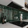 Мозаика Orro Mosaic Ceramic Green Garden с кракелюром 26.8x26.8 фото 6