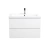 Тумба с раковиной BelBagno Bianco Opaco, раковина CZR-8070-75