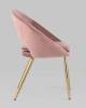 Набор из 2 стульев Stool Group Кензи KENZIE PINK X2 пыльно-розовый фото 4