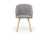 Деревянный стул Notta Монер 632659 Темно-серый (glory 20) / светлое дерево фото 2