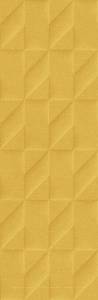Керамическая плитка Marazzi Italy Outfit M12D Ocher Struttura Tetris 3D 25x76