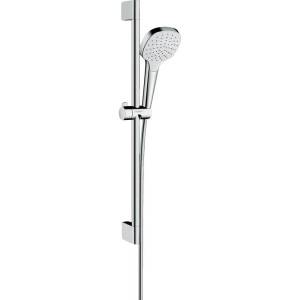 Душевой гарнитур Hansgrohe Croma 26584400 Select E, белый, хром