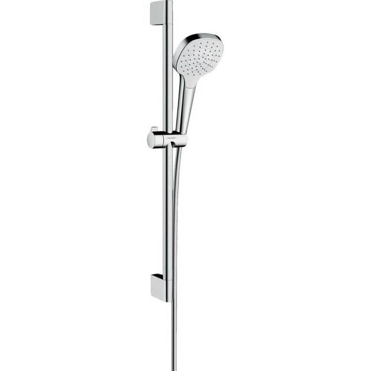 Душевой гарнитур Hansgrohe Croma 26584400 Select E, белый, хром