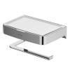 Держатель туалетной бумаги AM.PM Inspire V2.0 A50A341500 с полкой для телефона и контейнером, хром