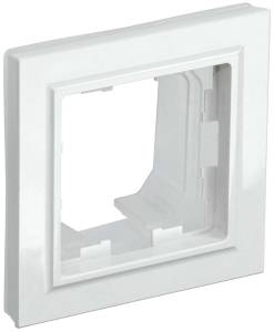Рамка 1-постовая IEK Brite BR-M12-44-K01 белый