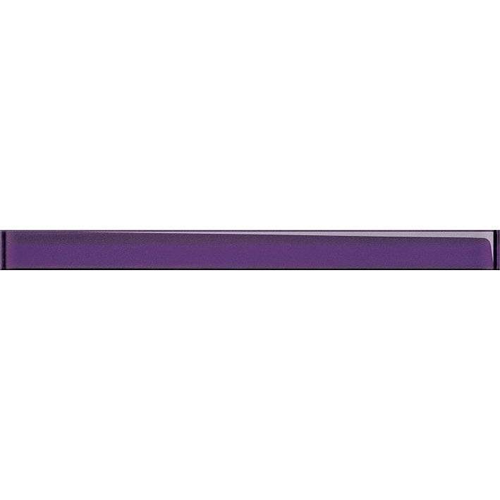 Бордюр Opoczno Chinese Asters Glass Violet 4.8x60