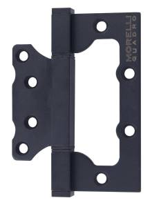 Петля Morelli QUADRO-1 BL черный на квадратной оси, без врезки