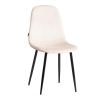 Стул Tetchair Breeze (mod. JSC-58) 21130 beige (бежевый) HLR2/черный 44x53x86