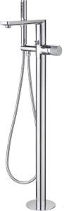 Смеситель для ванны с душем Allen Brau Liberty 5.33012-00 С ВНУТРЕННЕЙ ЧАСТЬЮ, напольный, хром