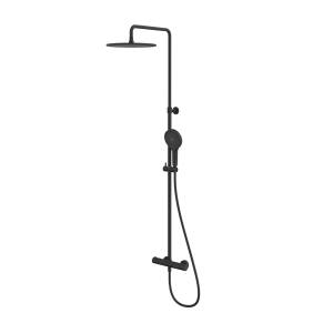 Душевая стойка WHITECROSS Y Y1254TOPBL черный матовый