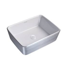 Раковина Grossman Color GR-3016SW серебряный, белый внутри