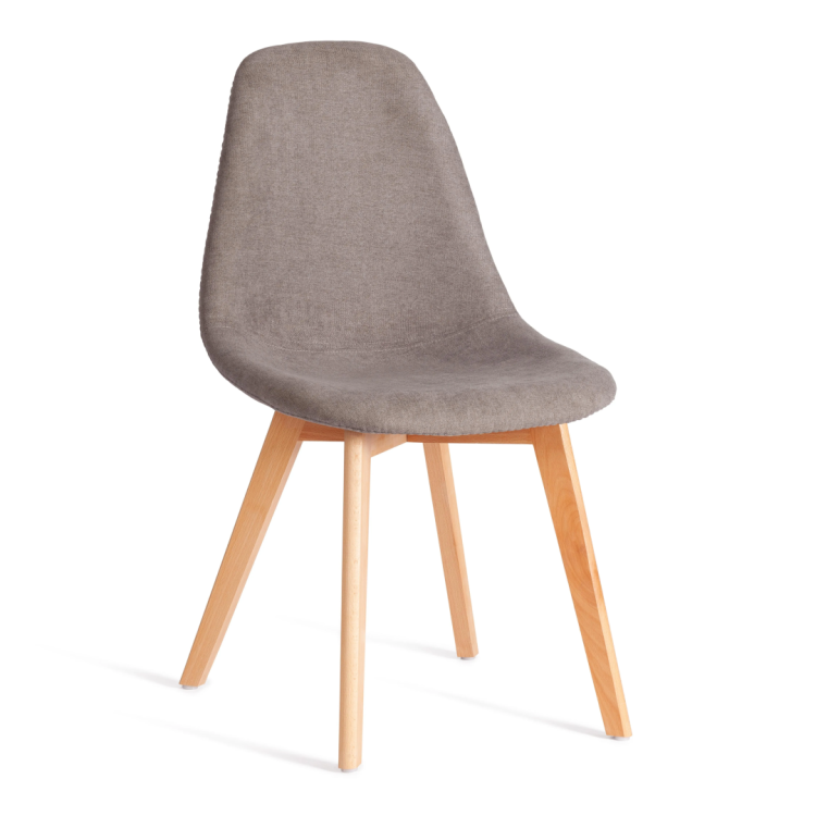 Стул Tetchair Cindy Soft (mod. C1021F1-1) 21238 Серый LY1701-26/натуральный 55x48x83