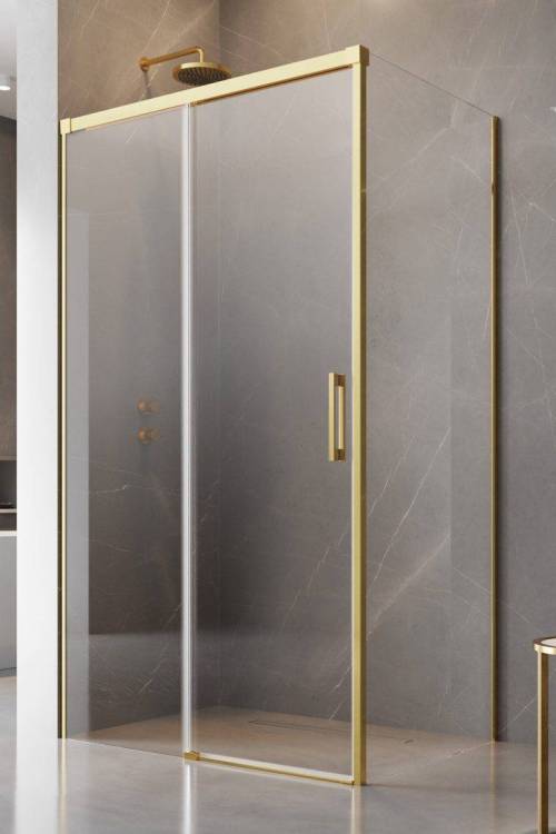Боковая стенка Radaway Idea Gold S1 100 Right 387052-09-01R Золотой, Прозрачное 100x200.5