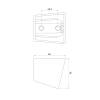 Настенный держатель Milardo Essential 060CP01M53 хром фото 5