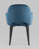 Кресло Stool Group Венера MC16-2 KD HLR-63 велюр сине-зеленый фото 5
