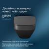 Унитаз подвесной AM.PM Inspire V2.0 FlashClean C50A1700MBSC безободковый, черный матовый фото 17