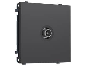 Комплект механизма TV розетки оконечной Ambrella Volt Sigma MS913010 графит мягкое касание