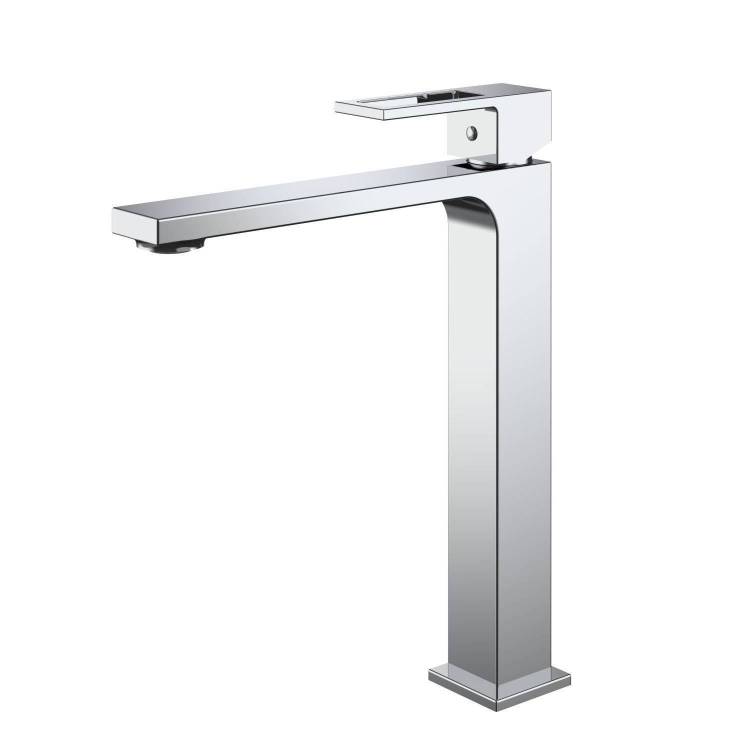 Смеситель для раковины DQ Dortmund DA1712001 высокий, хром