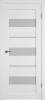 Межкомнатная дверь Владимирская Фабрика Дверей Atum 23 Snow стекло White Cloud 800x2000