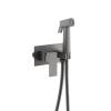 Гигиенический душ Belz B55808-3 со смесителем, оружейная сталь