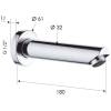 Излив Remer Minimal 91MNO черный матовый фото 2
