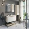 Тумба с раковиной Comforty Страсбург-90 00-00007441 дуб дымчатый фото 5