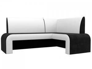 Диван угловой Лига диванов Кармен 107020 Черный Правый