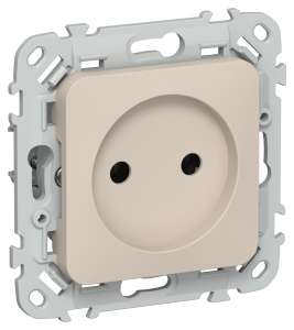 Розетка 1-местная IEK Flite FI-R10-10-1-K88 льняной