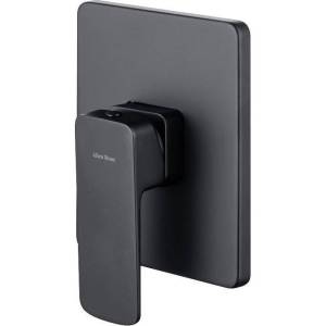 Смеситель для душа Allen Brau Infinity 5.21015-31 с внутренней частью, черный матовый