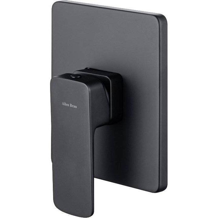 Смеситель для душа Allen Brau Infinity 5.21015-31 с внутренней частью, черный матовый