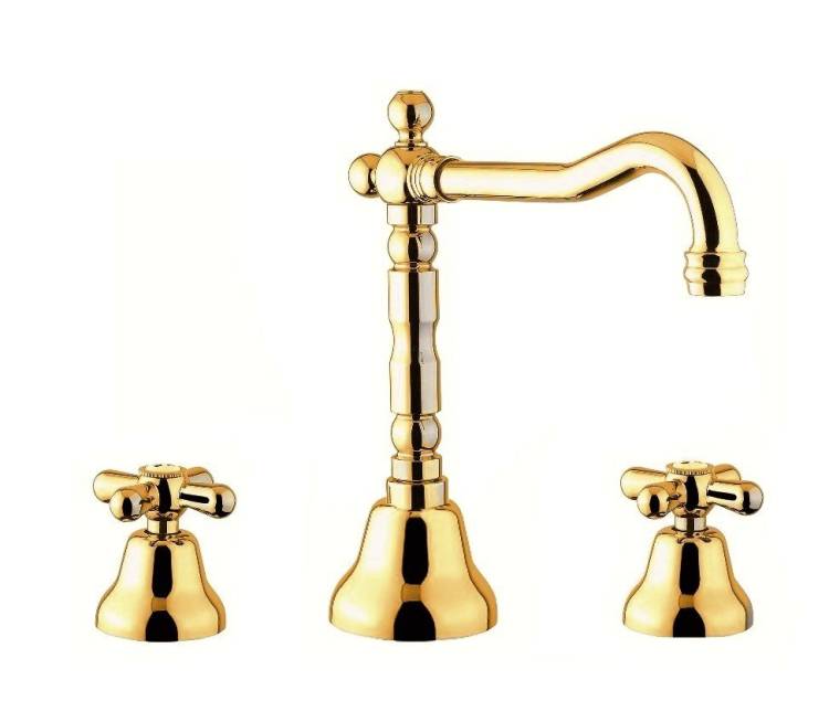 Смеситель для раковины Webert Armony AM750202010 золото