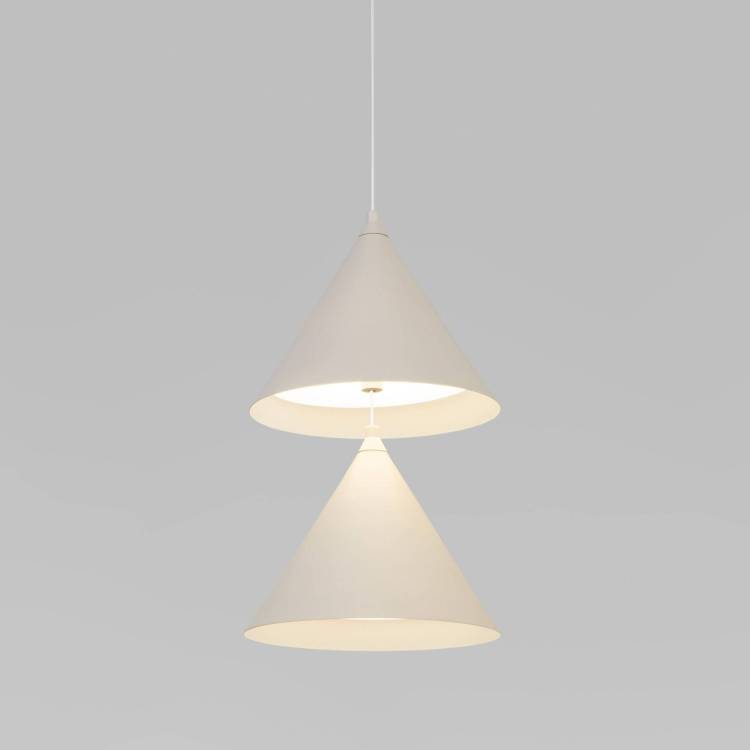 Подвесной светодиодный светильник Eurosvet Peak 604052 LED бежевый