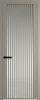 Межкомнатная дверь Profil Doors 3 AGP цвет профиля Никель матовый, стекло безопасное 6 мм прозрачное 600x2000