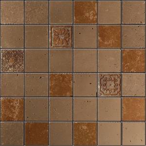 Мозаика Skalini Goldy GLY-3B Золотисто Коричневая 30.5x30.5