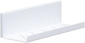 Полка Aquanet Магнум 302236 белая матовая, открытая, 30x80