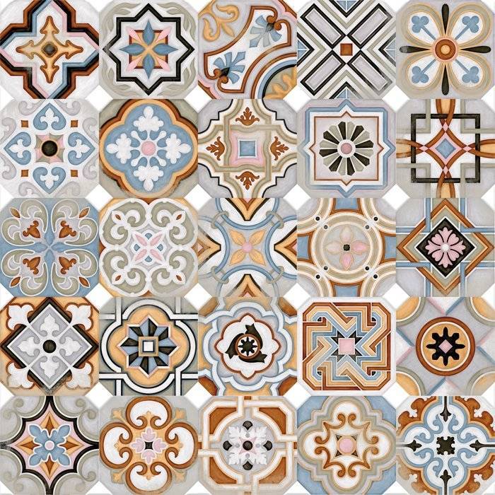 Декор VIVES Vodevil Octogono Musichalls Multicolor g.156 MIX 20x20