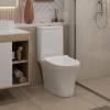 Унитаз-компакт Teymi Ritta Pro T40810 безободковый, с сиденьем микролифт, белый фото 3