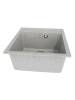 Мойка кухонная Watersense Amelia Mini W01742 серая матовая, 46х51 фото 2