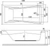 Акриловая ванна Excellent Palace Smart WAEX.PAL18.SMART 180x80 фото 11